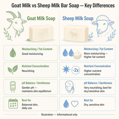 Sheep Milk Bar Soap Sample Pack