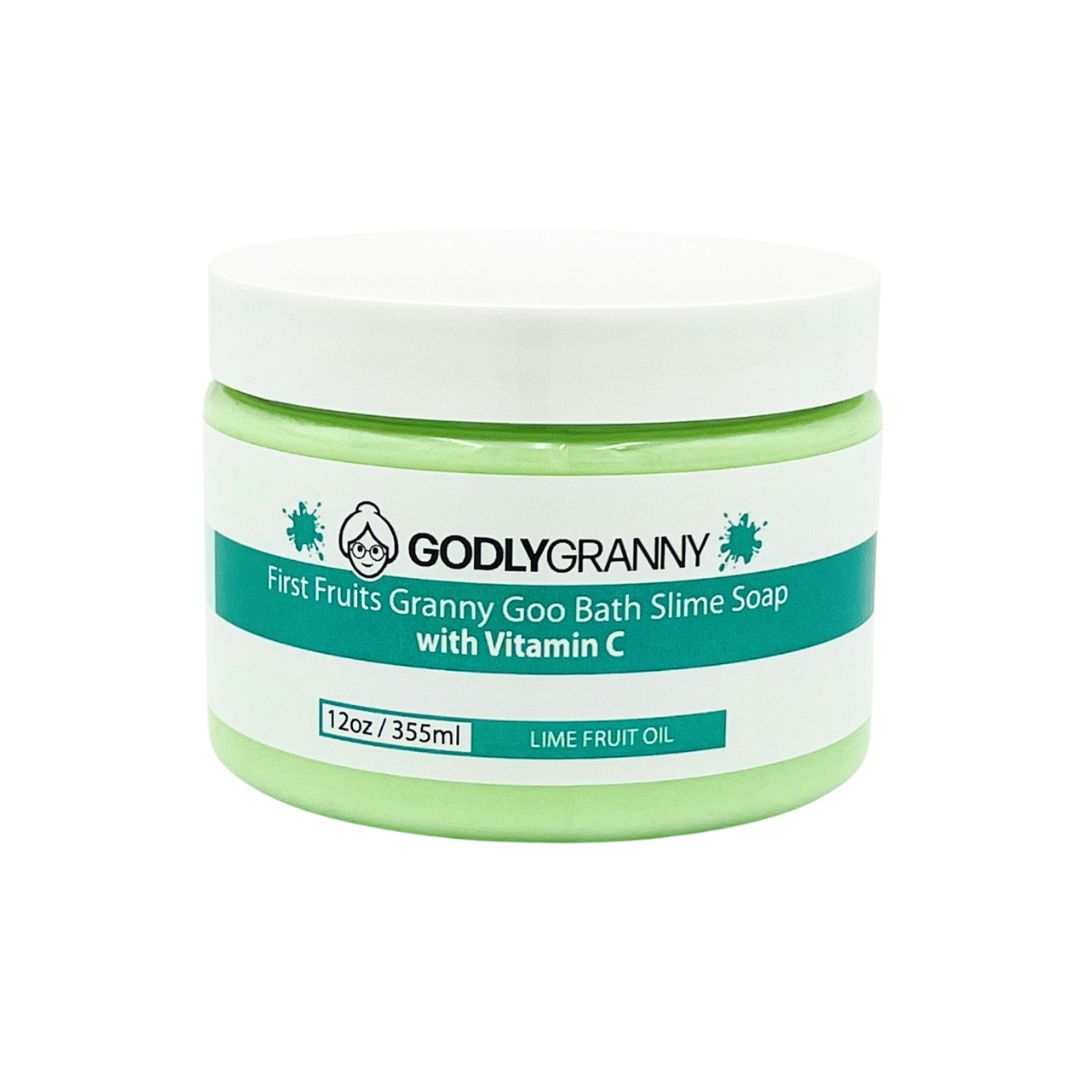First Fruits Granny Goo Bath Slime Soap with Vitamin C