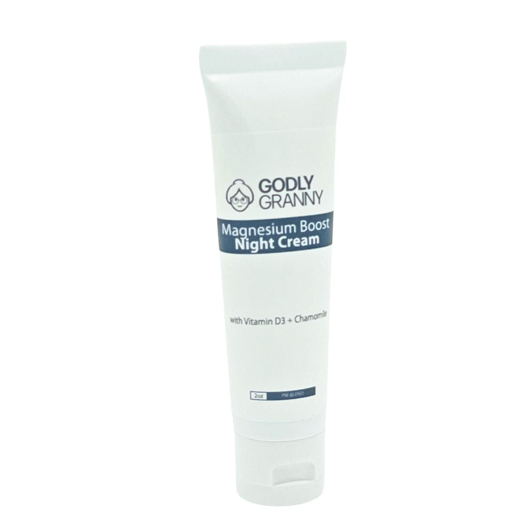 Magnesium Boost Night Cream with Vitamin D3 and Chamomile