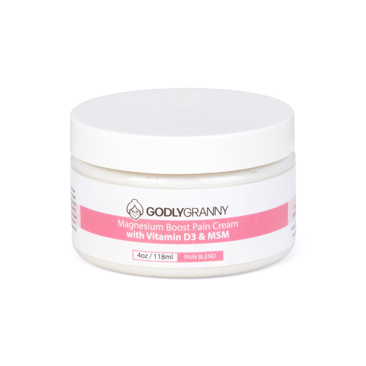 Magnesium Boost Pain Cream with Vitamin D3 & MSM