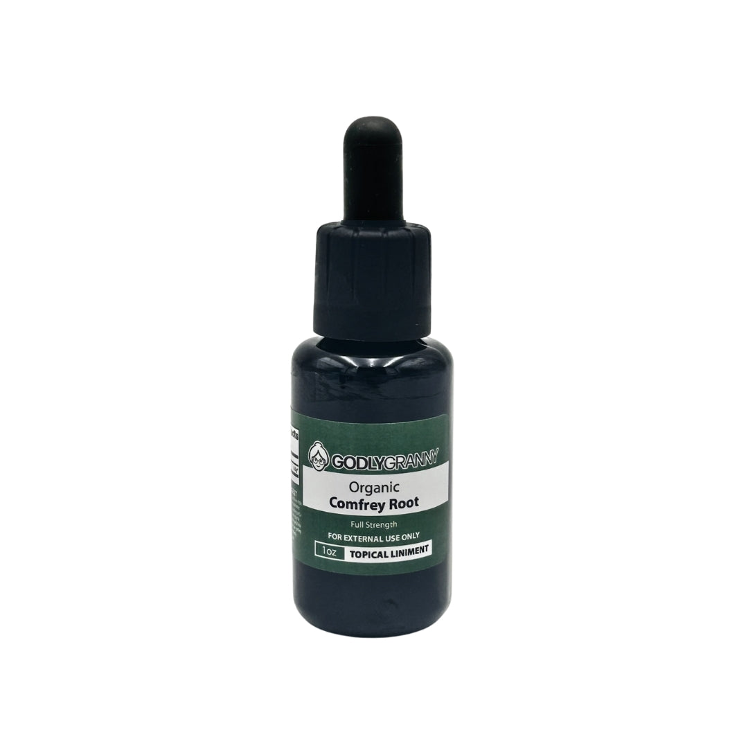 Organic Comfrey Root Topical Liniment—Full Strength