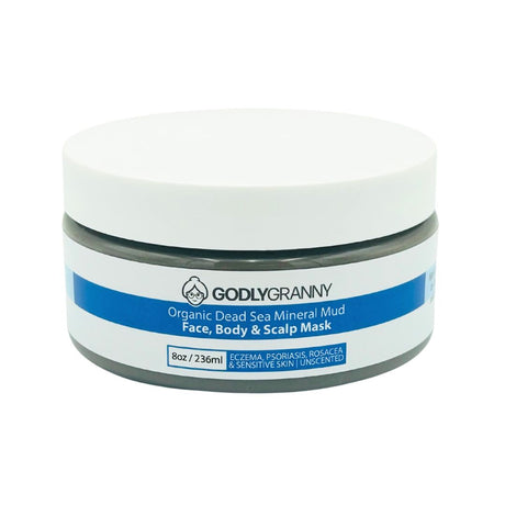 Organic Dead Sea Mineral Mud Face, Body & Scalp Mask