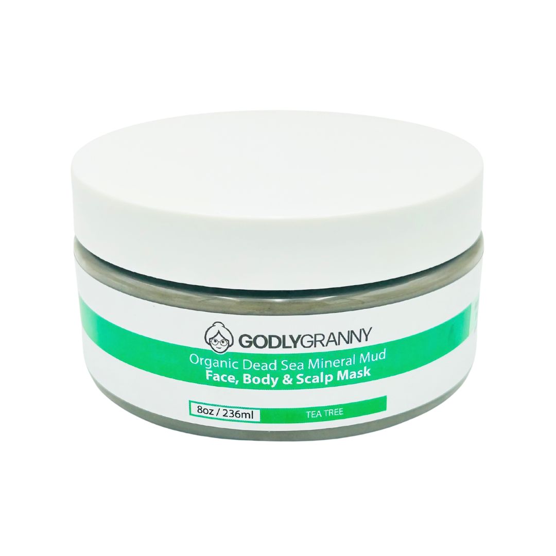 Organic Dead Sea Mineral Mud Face, Body & Scalp Mask