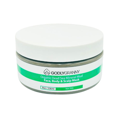 Organic Dead Sea Mineral Mud Face, Body & Scalp Mask