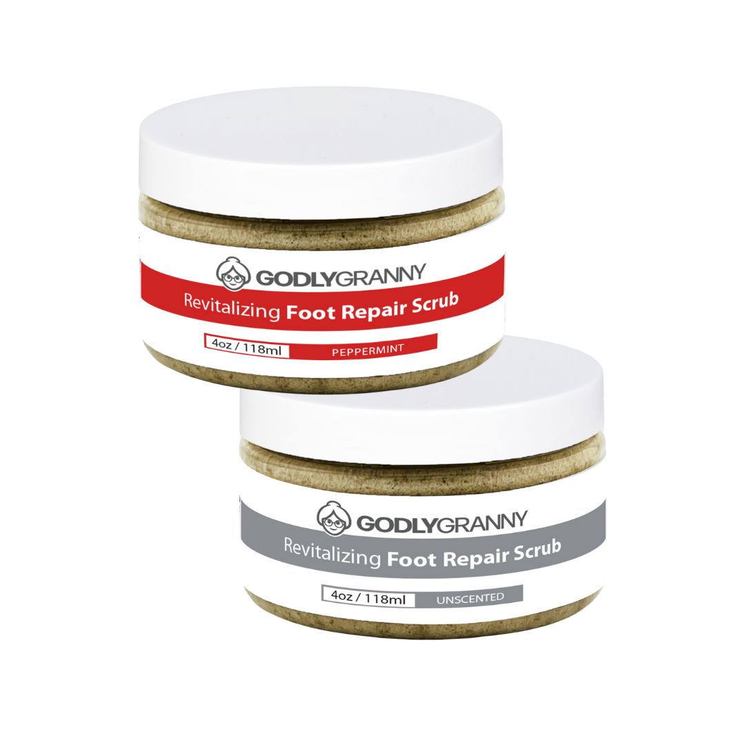 Revitalizing Foot Repair Scrub