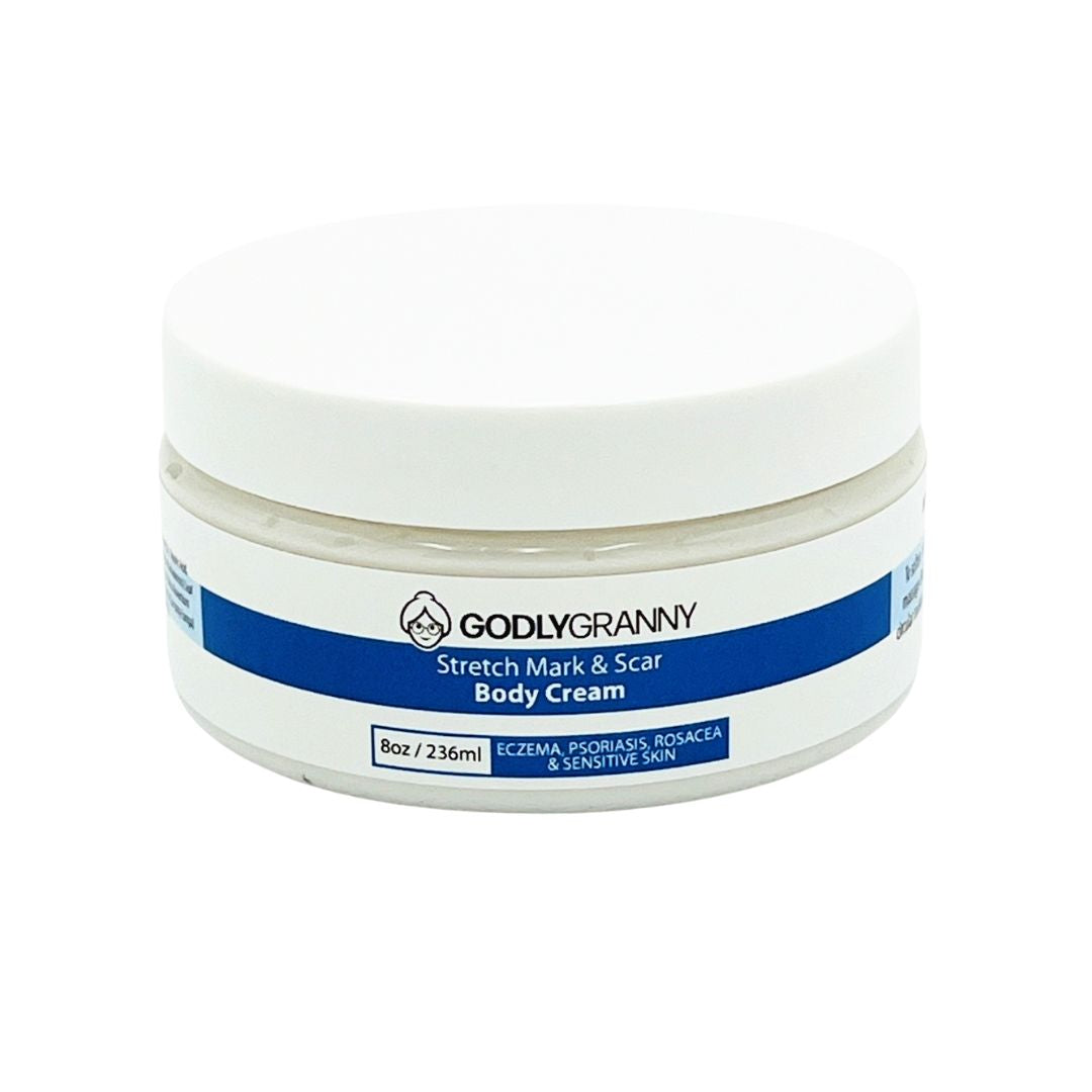 Stretch Mark & Scar Body Cream with Sea Moss + Colloidal Oatmeal + Zinc Oxide