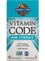 Vitamin Code RAW Vitamin E 60 Vegan Capsules