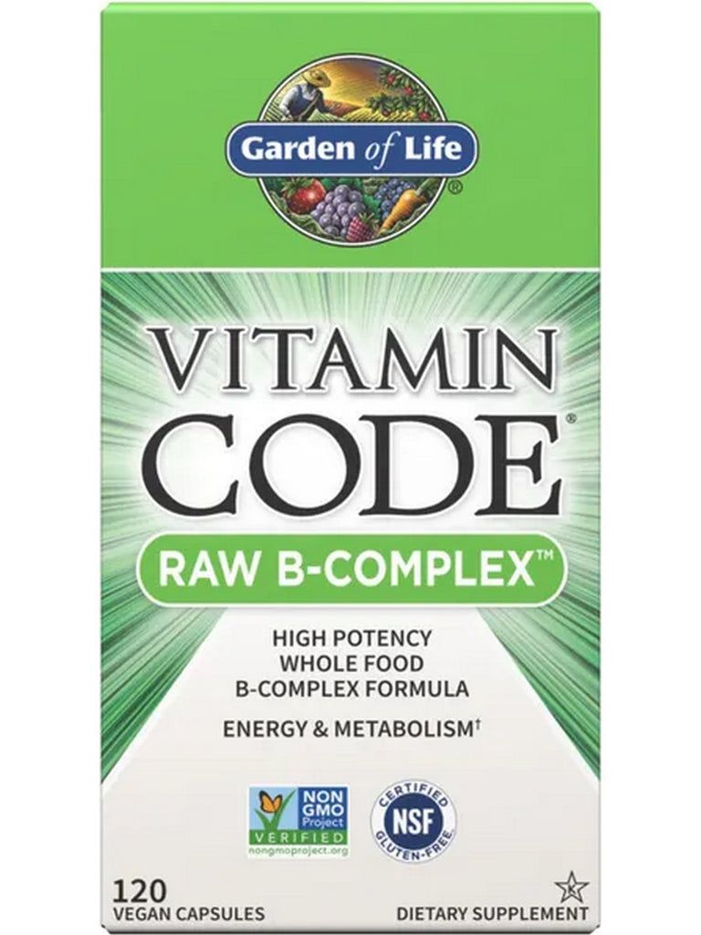 Vitamin Code RAW B-Complex 120 Vegan Capsules