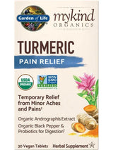 Mykind Organics Turmeric Pain Relief 30 Vegan Tablets