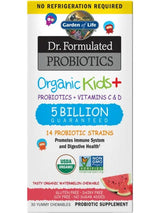 Dr. Formulated Probiotics Organic Kids Chewables Shelf Stable 5 Billion 30 Chewables Watermelon