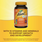 Alive! Children's Multi-Vitamin 90GummiesAssorted