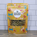 Freeze Dried Green Bean Dog Treats – Single Ingredient, Low-Calorie Snack