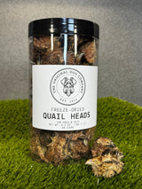 Freeze-Dried Quail Heads