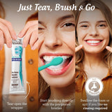 Ready-to-Go Butter on Gums Pre-Pasted Toothbrushes – 70 Count – 2 Pack