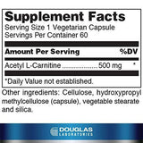 Acetyl-L-Carnitine 60 Veggie Caps