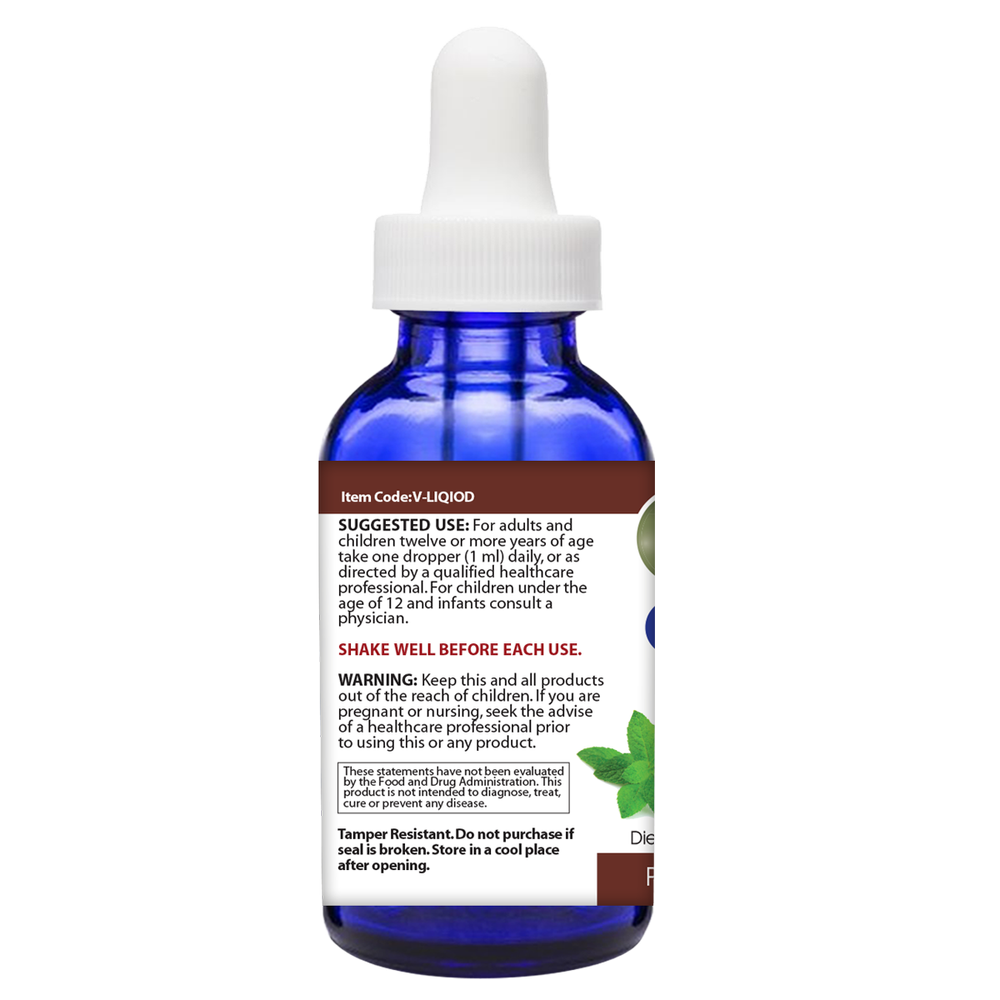 Iodine (Liposomal) 2 Fl Oz Drops Mint