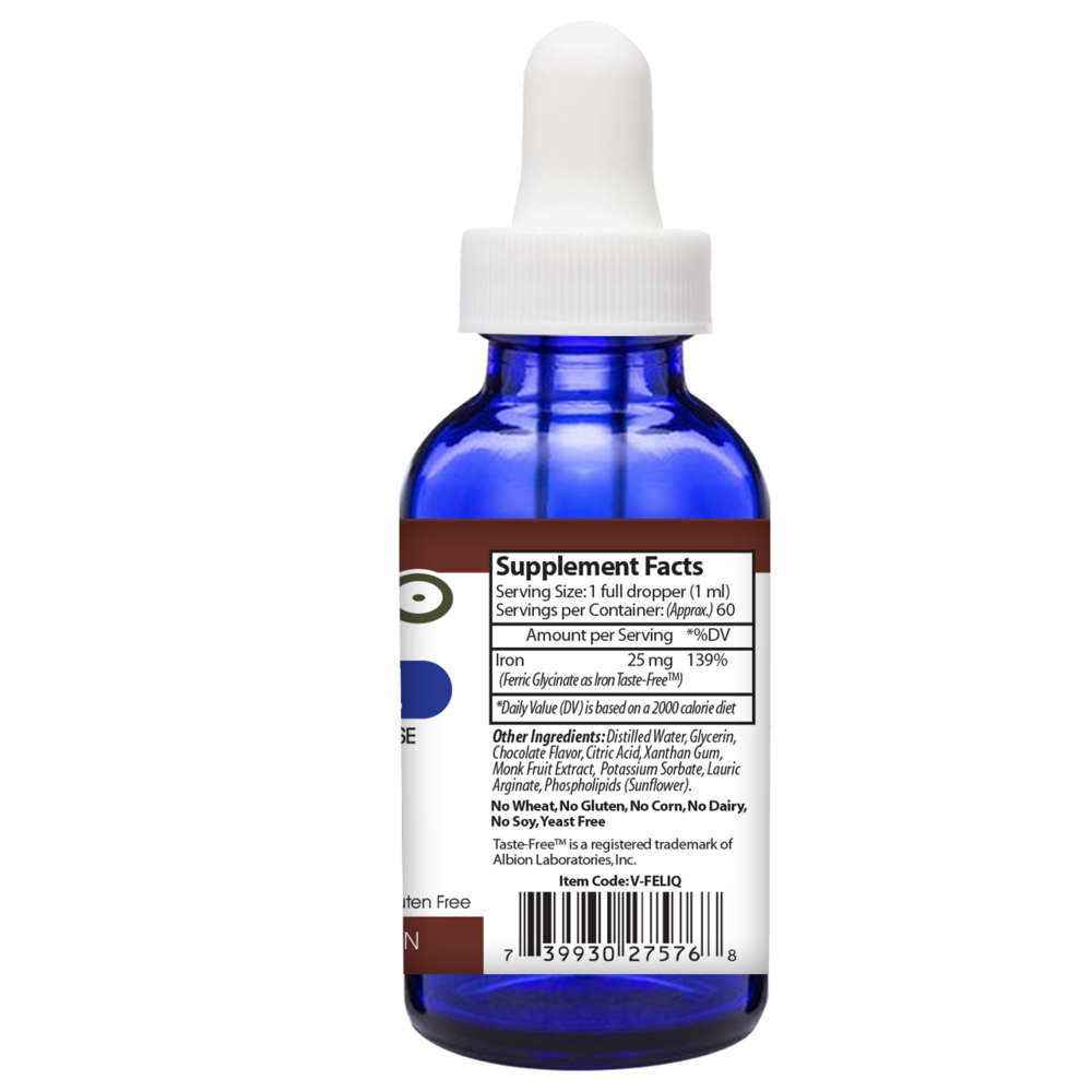 Iron (Liposomal) 2 Fl Oz Drops Chocolate