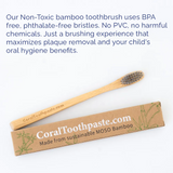 Nano Silver Kids Bamboo Toothbrush