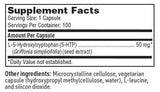 5-HTP 50 MG 100 Capsules