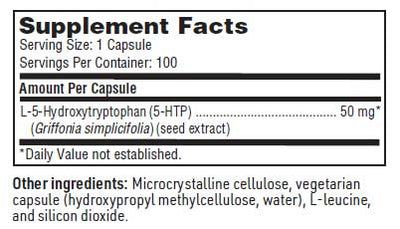 5-HTP 50 MG 100 Capsules