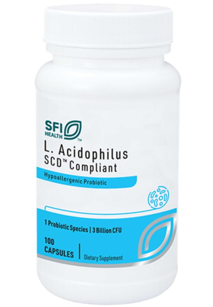 L-Acidophilus SCD Compliant 100 Veggie Caps