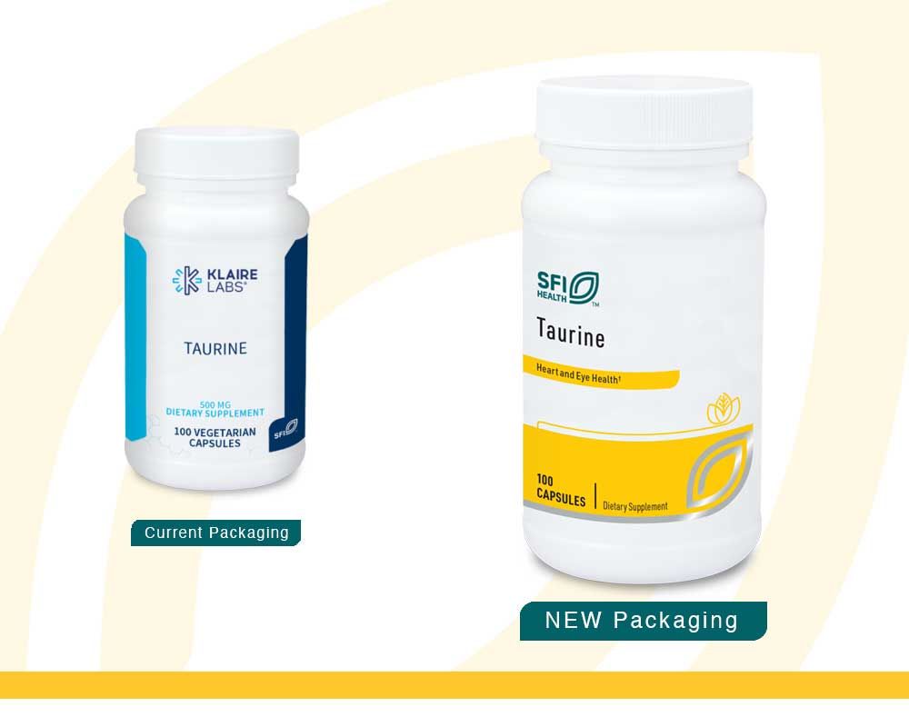 Taurine 500 MG 100 Veggie Caps