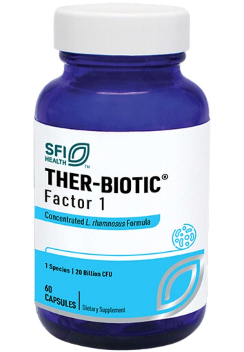 Ther-Biotic Factor 1: Lactobacillus Rhamnosus 60 Veggie Caps