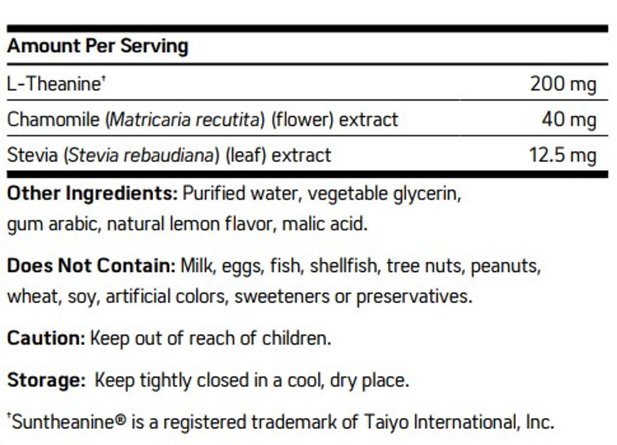 L-Theanine 2 fl ozLiquid