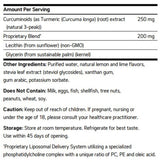 Liposomal Curcumin Servings Liquid