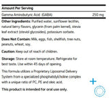 Liposomal Gaba 2 Fl Oz Liquid