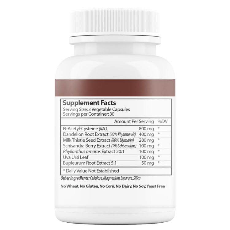 Liver / Kidney Detox 90 Veggie Caps