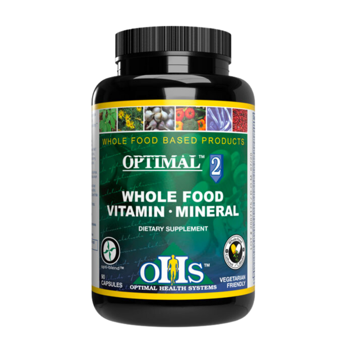 Optimal 2 Whole Food Vitamin Mineral 90 Capsules