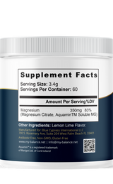 Magnesium Powder - Magnesium Citrate & Aquamin™