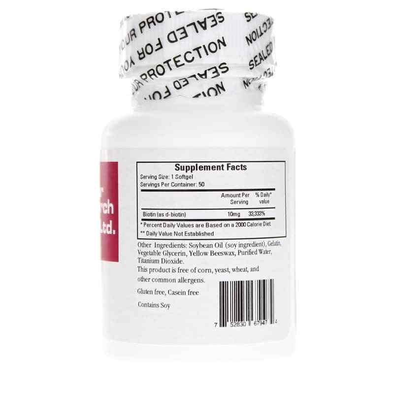 Megabiotin 10,000 MCG 50Softgels