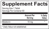 Melatonin 10 MG 60 Tablets