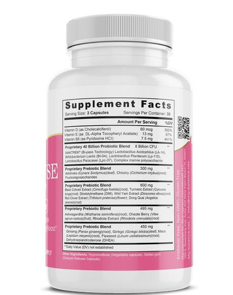 Menopause Support - A Thoughtful Blend of Ingredients