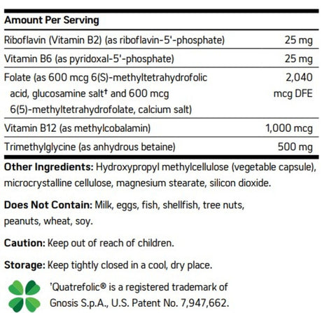 Methyl-Plex B 60 Veggie Caps