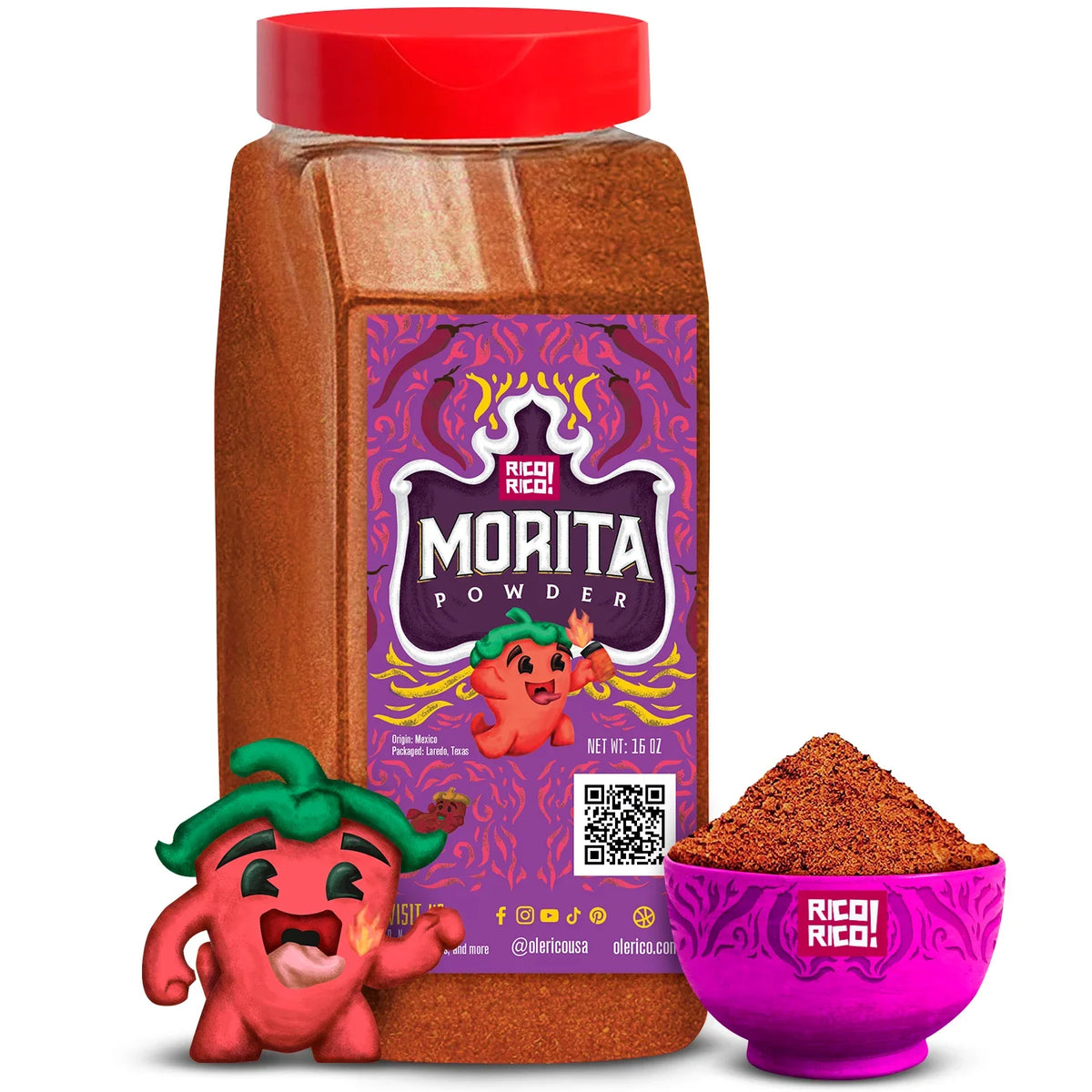 Rico Rico Chipotle Morita Chile Powder Shaker