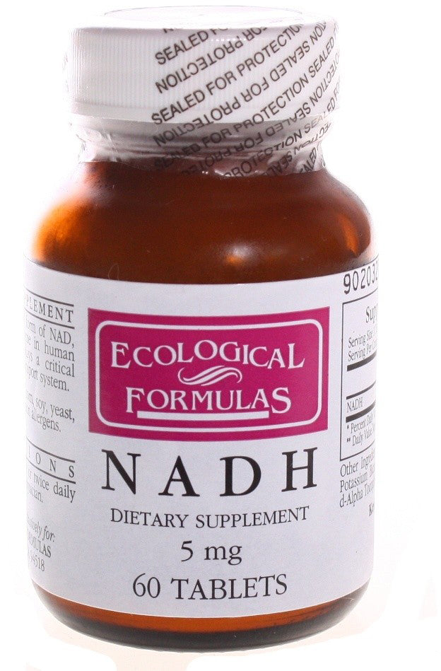 Ecological Formulas/Cardiovascular Research, NADH- 5 MG 60 Tablets