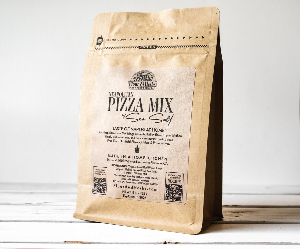 Neapolitan Pizza Dough Mix – Authentic Homemade Pizza Made Easy