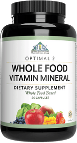 Optimal 2 Whole Food Vitamin Mineral 90 Capsules