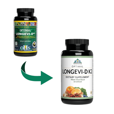 Optimal Longevi-D K2 120 Capsules