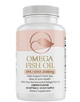 Omega Fish Oil -Omega-3 Fatty Acids by Bellawell