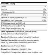 Omega 950 EE Softgels