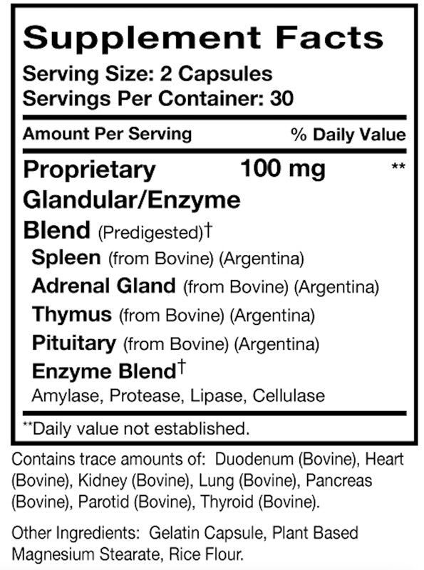 Opti-Glandular 60 Capsules