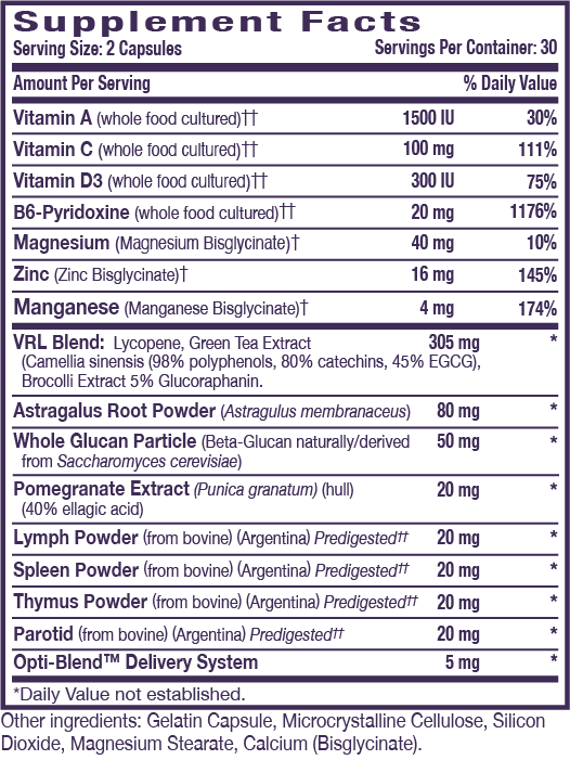 Opti-Immune VRL 60 Capsules