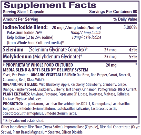 Opti-Iodine 90 Capsules