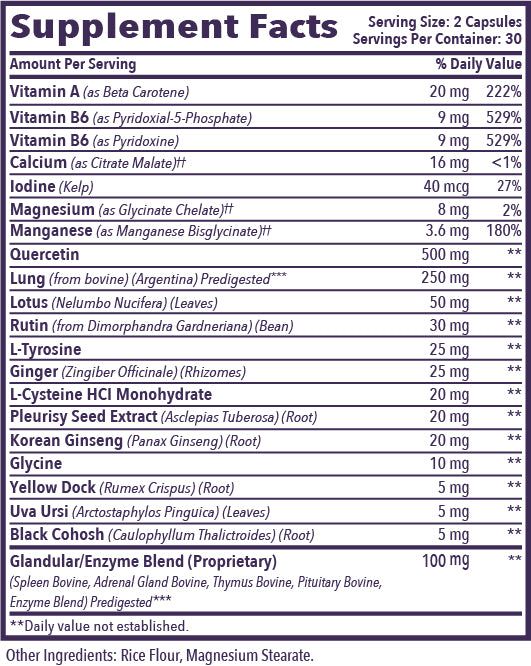 Opti-Lung 60 Capsules