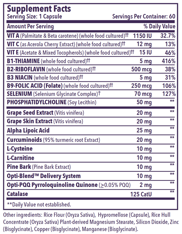 Opti-Mito-Force 60 Capsules