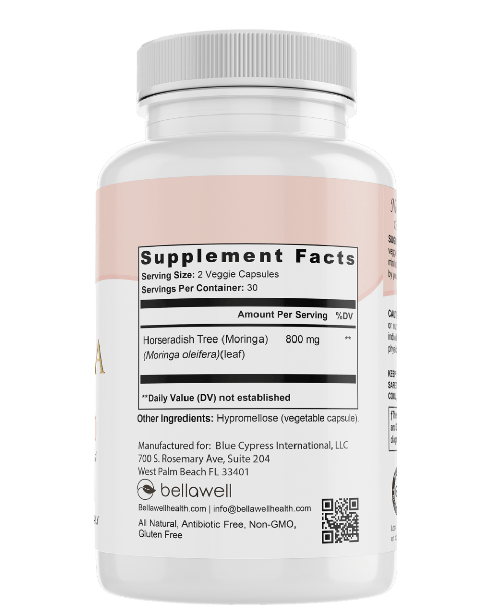 Organic Moringa Superfood by Bellawell